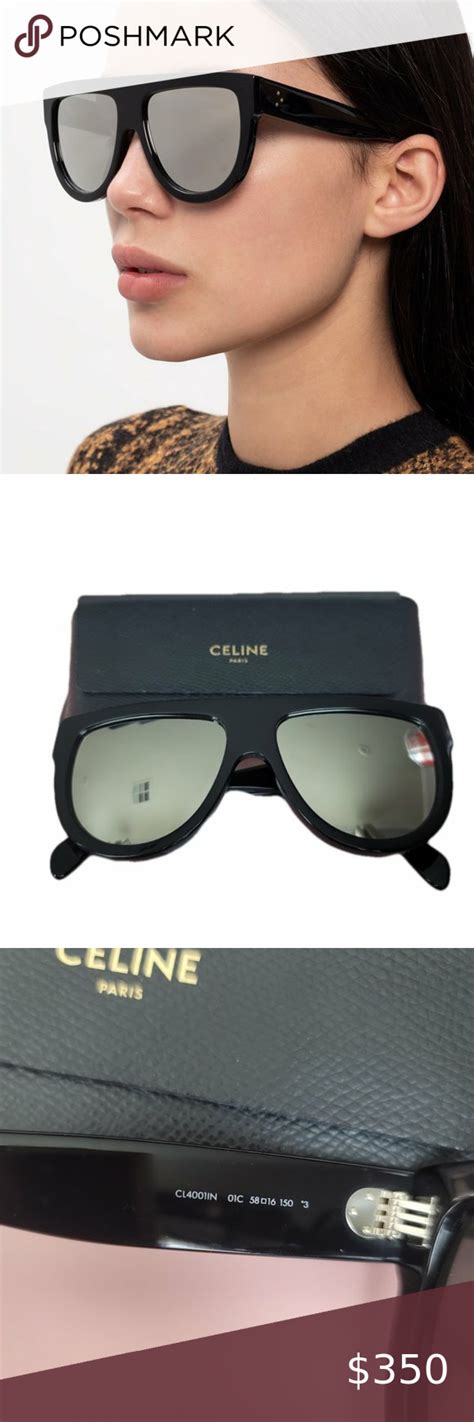 Celine CL4001IN 01C Sunglasses .